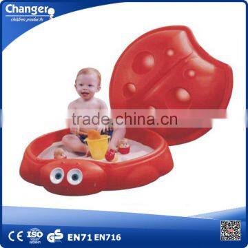 Popular sandbox for children plastic sandbox