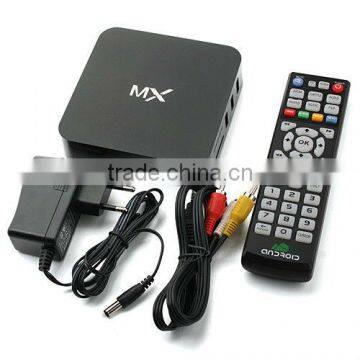 E-M6 Android TV Box TV Dongle Android 4.2 8726-MX Dual Core RJ45 AV Out 4 USB