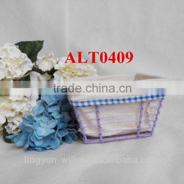 Handmade Wire Baskets for Home Storage