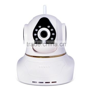 Low Price TOLLAR 720P 1.0MP wirless P2P alarm 2 ways audio TF Card storage portable wifi camera