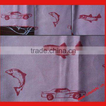 100 cotton print on yarn dyed fabric print poplin