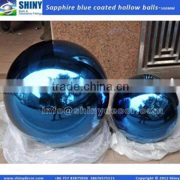 500mm Garden gazing sphere blue