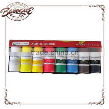 Wholesale 100ml Cheap Art Acrylic Paint Set, Neon Acrylic Paint Color 100ml Artist In Malaysia