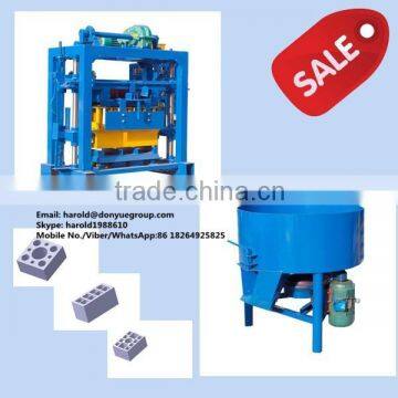 QT40-2 Interlock Brick Machine/Manual Concrete Block Making Machine photo-6