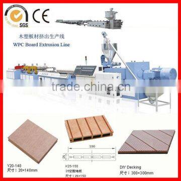 wpc profile production machine/producitonl ine/extrusion line