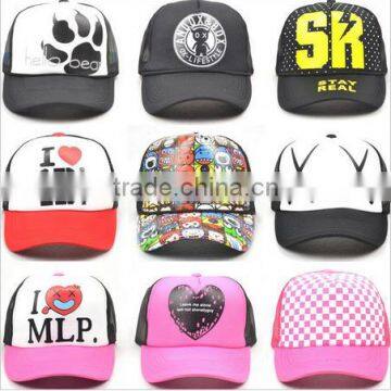 5 Panel Screen Print Foam Mesh Trucker Hat Cap Manufacturer