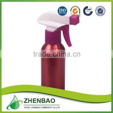 Cosmetics Aluminum Bottle With Sprayer with beautiful color