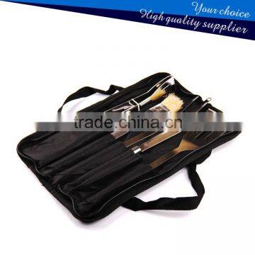 Stainless Steel 5-piece BBQ Grill tools set with oxford bag