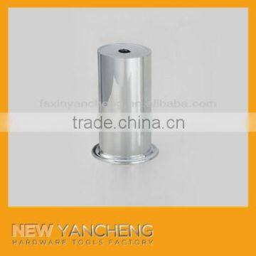 2015 popular glass coffee table plastic tube