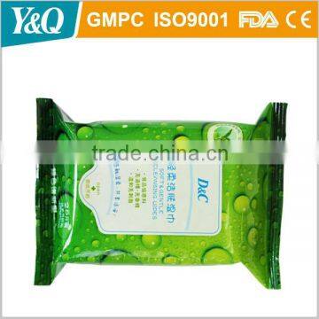Non-woven Spunlace / Thermal Bonded / Hydrophilic Spunbond 10pcs Daily Custom Cleaning Wet Wipes photo-2