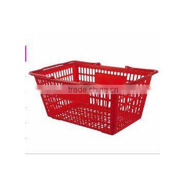 plastic shopping basket