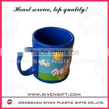 Fashion design 3d Soft Pvc Rubber Mug