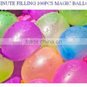 1Minute Filling 100PCS 37/BUNCH OF WATER BALLOONS