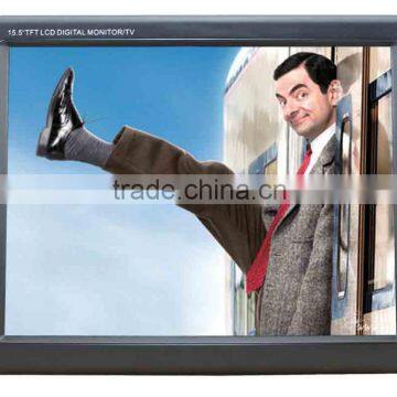 China manufacturer 15 inch portable DVD player with TV tuner