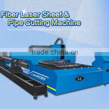 China factory sale metal sheet fiber laser cutter for stainless steel and carbon steel pipe/ fiber laser cnc cutter price 500w