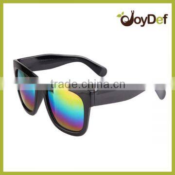 2016 new style plastic fashion popular rainbow sunglasses with polarized uvprotection lens