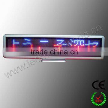 New rgb rechargeable led message board