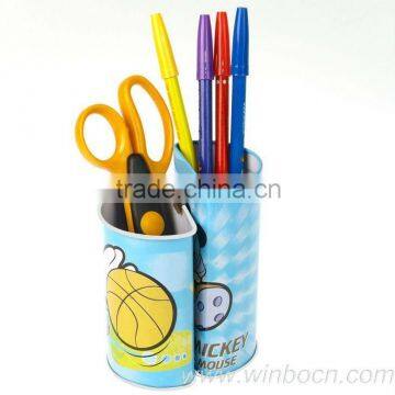 Fashion OEM Cartoon school students Cute Pen Holder