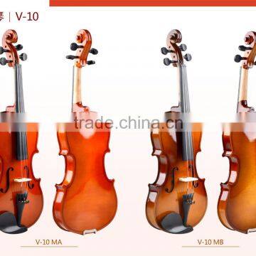 China Handmade All Maple With Case , Bow & Rosin 4/4, 1/4, 1/2 Violin