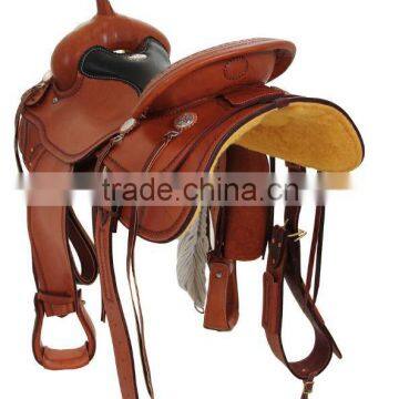 2016 custom trail saddle - New 16 Cowboy Rough out Ranch Training Work