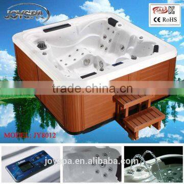 2016 New Design Europe luxury TV DVD outdoor spa hot tub