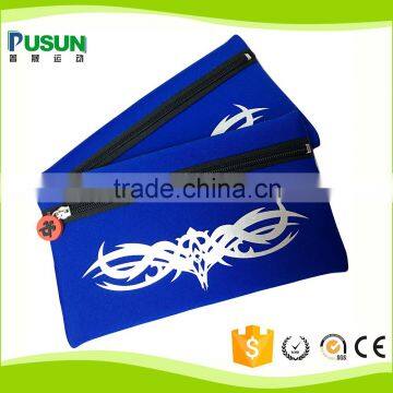 Custom printed neoprene pencil case