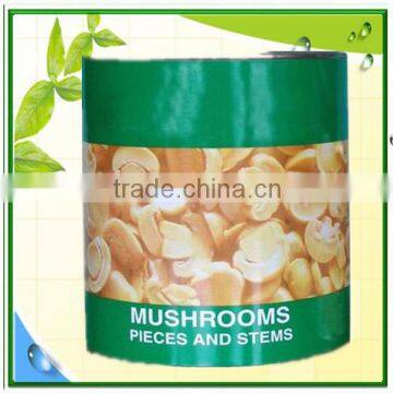 canned mushroom snacks in tin