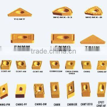 Cemented carbide inserts