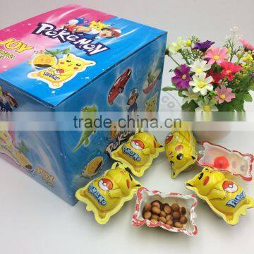 2017 New Pikachu surprise egg chocolate with biscuit