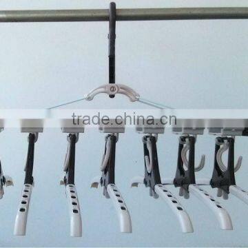 7xSpace Saver Clothes Clothing Coat Magic Hanger Hooks Closet Organizer Storage