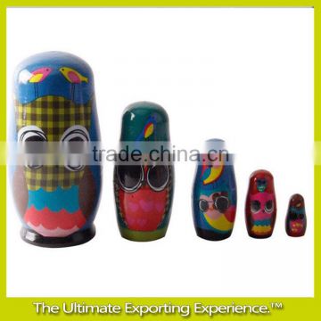 Custom Russian wooden Doll set