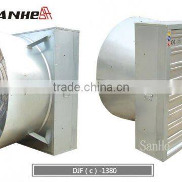 Ventilation fan / exhaust fan with shutters, poultry equipment