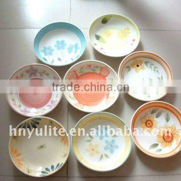 Hot porcelain dinner plates