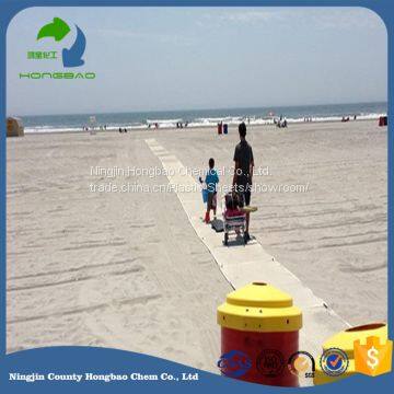 Hot-selling Black HDPE Plastic Ground Mat Durable HDPE Road Mat photo-2