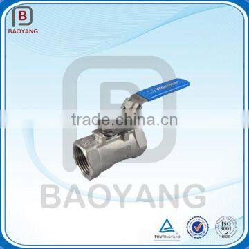 Stainless steel screw port ball valve, water media ball valve