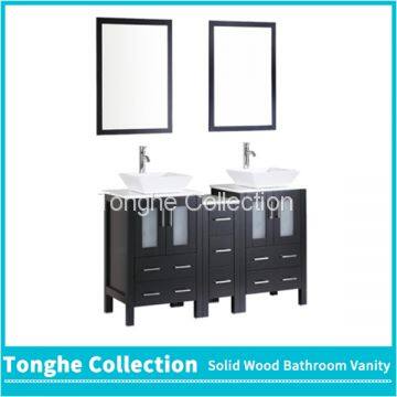 Tonghe Collection Espresso Bathroom Furniture Vanity Combo photo-4
