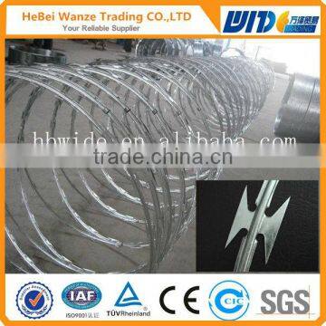 High quality razor wire concertina wire razor wire(china supplier)