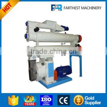 Double-layer Conditioner Fish Feed Mill Pelletizer Machine