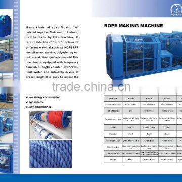 rope machinery with price