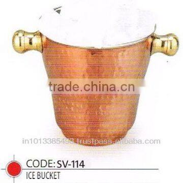 Copper/Stainless Steel Ice Bucket