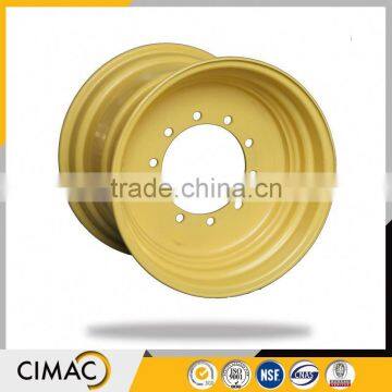 construction tube steel wheel excavator