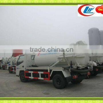 CLW 3000L small vacuum truck, fecal tanker truck,used vacuum trucks