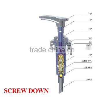 Cream Pump Dispenser Wholesales Clear Soap Dispenser Pump 28-415 Smooth and Ribbed photo-3