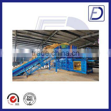 EPM80 Horizontal Waste Paper Cardboard Baler With CE