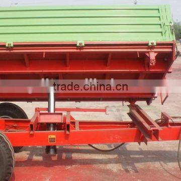 Hot Sale Euro Style Tractor Use Hydraulic 2 Ton, 3 Ton Farm Tipping Trailer, Rear and Side Tipping With CE Certification photo-5