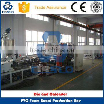 CE STANDARD HIGH PERFORMANCE PVC FOAM PLATE EXTRUDER MACHINE photo-4