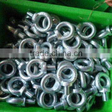 China factory DIN580 M18 forged heavy duty galvanized eye bolt and nut