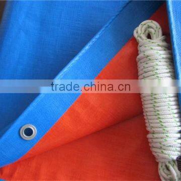 High Quality Blue Orange 4x5 Meter Waterproof Plastic PE Tarpaulins photo-2