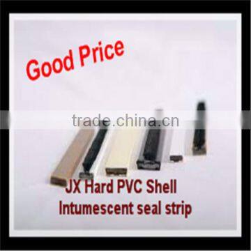 Hard Rubber Strip With Pvc Shell Fireproof Intumecsent Seal Strip With Adhesive photo-2
