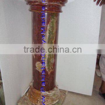 CUSTOM MADE RED ONYX PEDESTALS COLLECTIONS photo-2